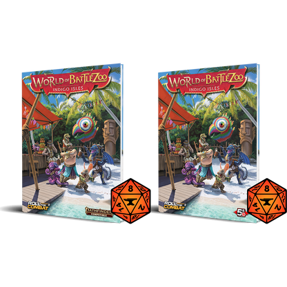 World of Battlezoo: Indigo Isles Hardcover & PDF