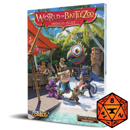 World of Battlezoo: Indigo Isles Hardcover & PDF