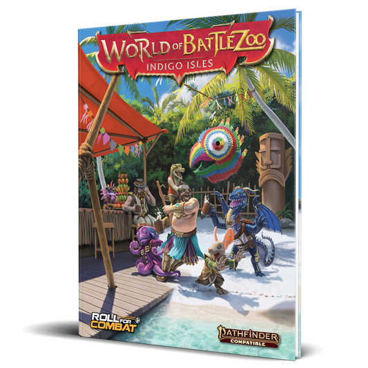 World of Battlezoo: Indigo Isles Hardcover & PDF
